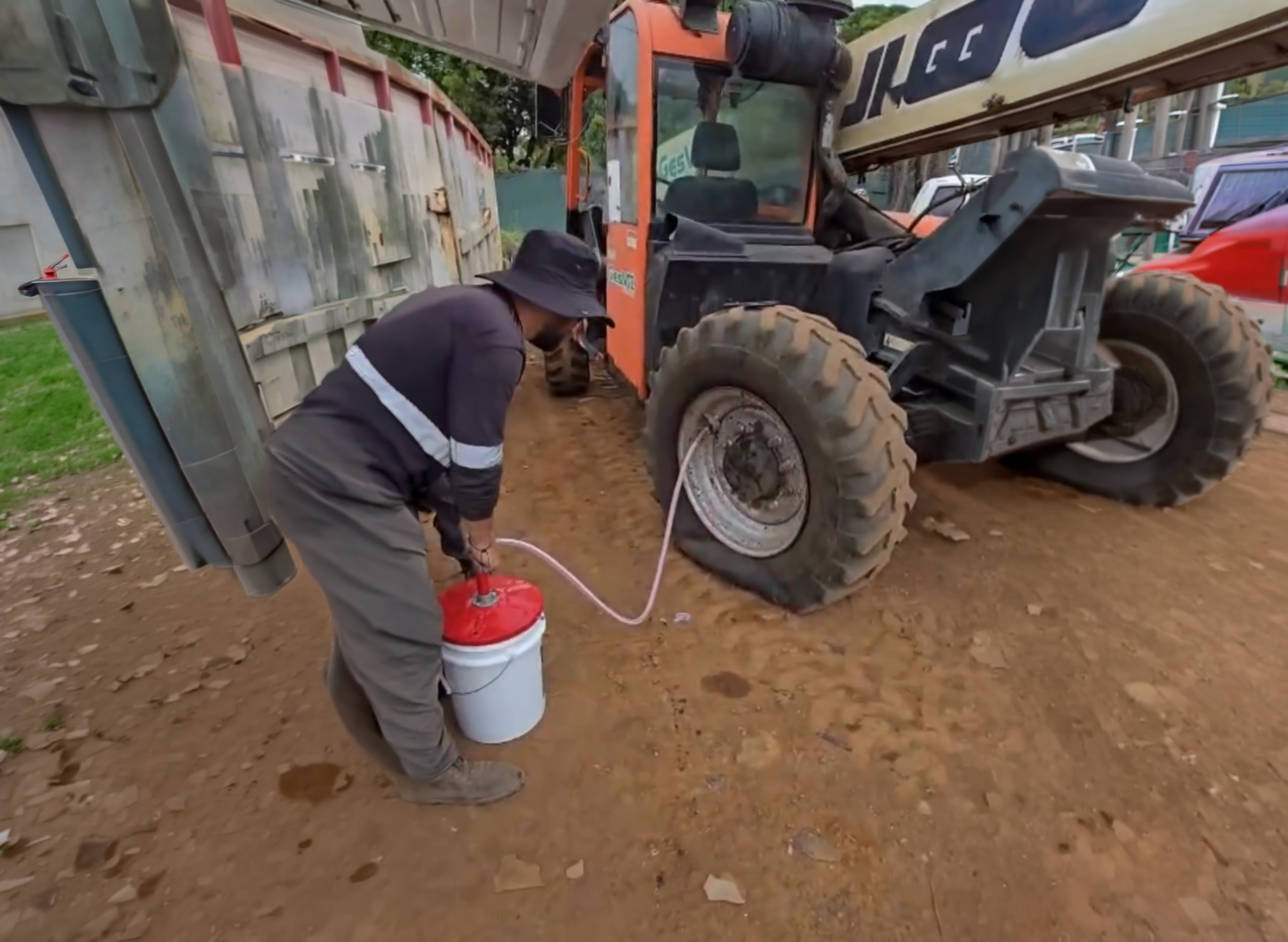 Uso del producto en maquinaria o camiones